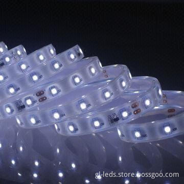 Waterproof LED Flexible Ribbon, 40V DC, 3528 SMD LED Type, 5,700 to 6,500K